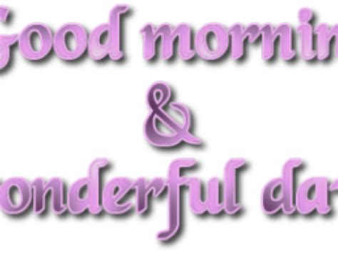 Good Morning Png Images Transparent Background Png Play