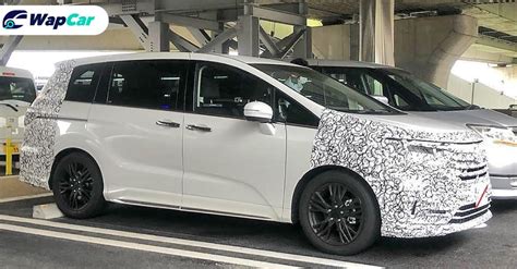 Spied Second Facelift For The Honda Odyssey Spotted Coming To