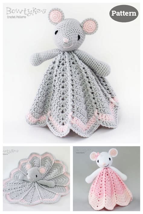 Mouse Lovey Crochet Patterns