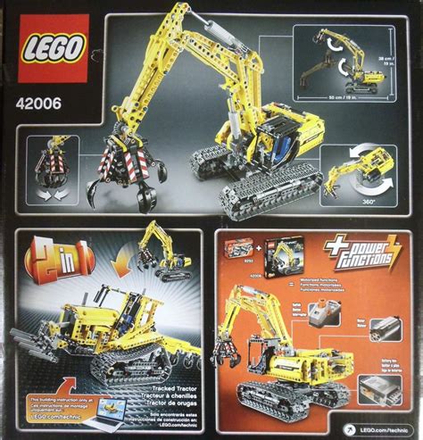 Excavadora Y Tractor Lego Technic 42006 Nuevo 2 En 1 339000 En