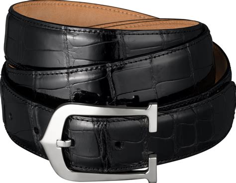 Black Leather Belt Png Image