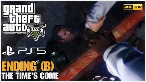 Gta 5 Ps5 Kill Michael Ending B The Times Come Final Mission