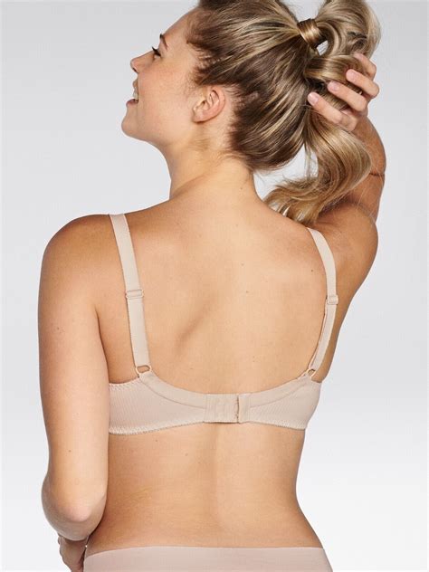naturana cotton soft cup bra 86545 wire free non padded everyday womens lingerie ebay