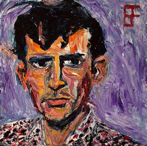 Jack Kerouac Painting By Allen Forrest