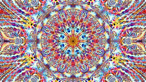 Wallpaper Kaleidoscope Pattern Abstraction Colorful Hd Picture Image