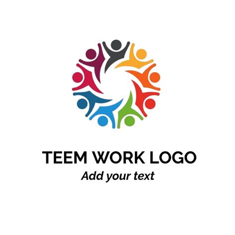 Team Work Logo Template Postermywall