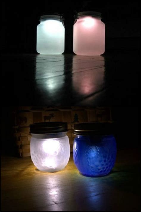 These Diy Mason Jar Solar Lanterns Give Off Wire Free Outdoor Illumination Well After The Sun