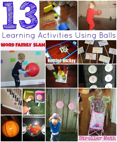 13 Simple Learning Activities Using Balls Toddler Approved Learning