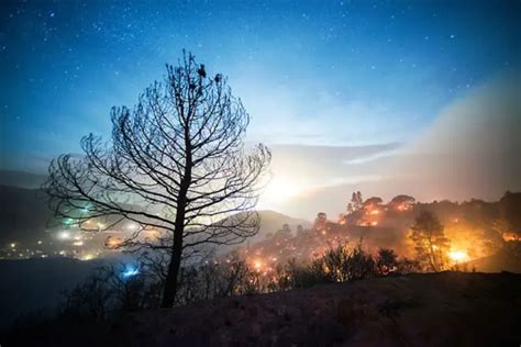 Terra Flamma Project Long Exposure Shots Of California Wildfires
