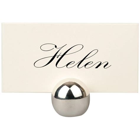 Round Ball Place Card Holder Place Card Holders Wedding Place Card