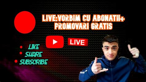 🔴livepromo Freestumble Si Vorbim Cu Abonatii Realtime Youtube Live