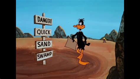 Daffy Duck S Fantastic Island Quicksand Scene Youtube
