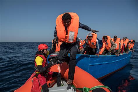 Powerful Photos Of People Being Rescued At Sea In The Mediterranean