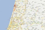Netanya Map and Netanya Satellite Image