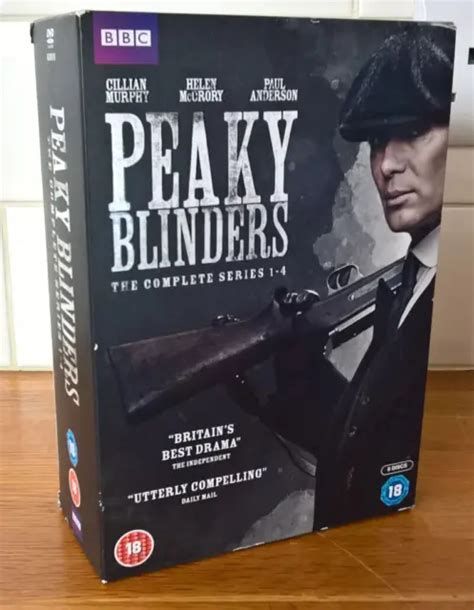 Peaky Blinders Complete Seasons 1 2 3 And 4 Dvd Box Set R2 Cillian Murphy 1516 Picclick