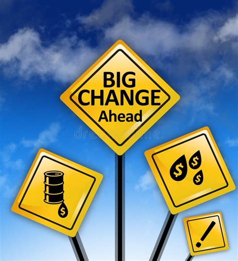 Big Change Ahead Signs Stock Photo Image Of Environment 80494918