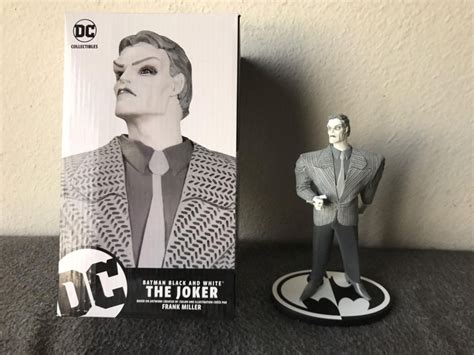 Batman Bandw The Joker By Frank Miller Statue Animetoys