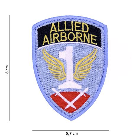 Patch Tissu First Allied Airborne Army 101 Incorporated Accueil Sur