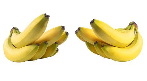 Isolated Bananas Bunch Of Bananas Fruit Isolated On White Background