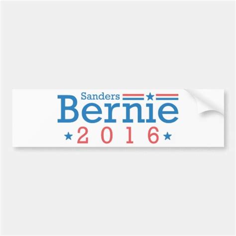 You can find bernie sanders stickers for sale on amazon. Bernie Sanders 2016 Bumper Sticker | Zazzle