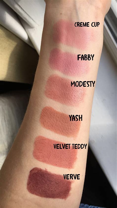 These Are My Favourite Mac Lipsticks 😍 Creme Cup Fabby Modesty Yash