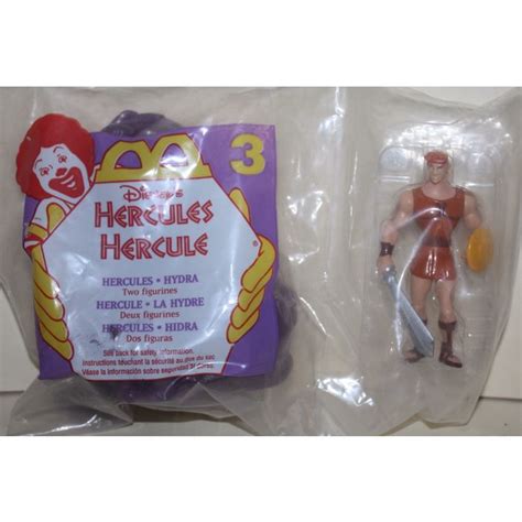Mcdonalds 1997 Complete Set Of 8 Hercules Happy Meal Toys New In