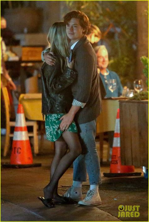 Cole Sprouse Shares Steamy Kiss With Girlfriend Ari Fournier During Date Night Photo 4562374