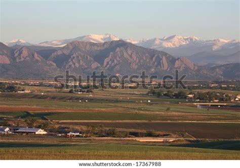 Colorado Front Range Rocky Mountains Boulder Stock Photo Edit Now