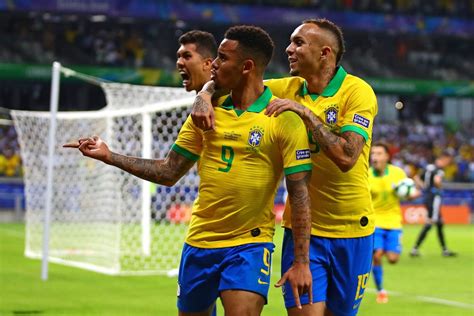 Brazil thrashed peru at the olympic stadium in rio de janeiro thanks to another masterclass by tite's men. Prognóstico Brasil vs Peru - Copa America (7 Julho 2019)