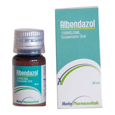 Albendazol mg ml suspensión oral COFARCA