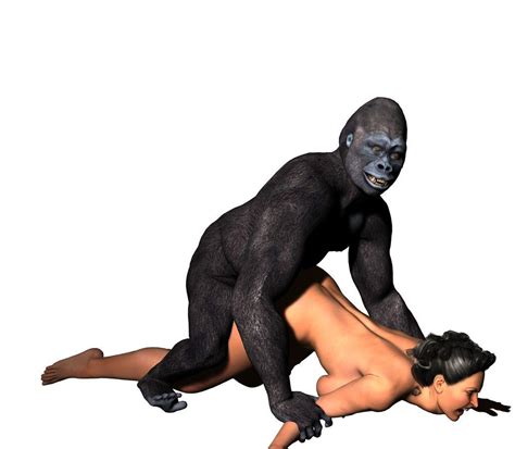 rule 34 3d ape barefoot female feral gorilla human interspecies male penetration straight