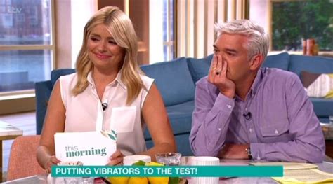 Viewers Slam Disgusting Sex Toy Chat On This Morning As Holly And Phil Giggle Over Vibrators