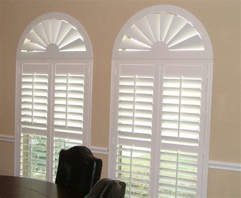 Image Detail For Arched Windows Wood Arch Shutters Blackout