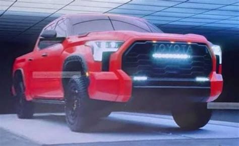 Se Revelan Las Primeras Imágenes Reales De Tundra 2022 Entusiasta Toyota
