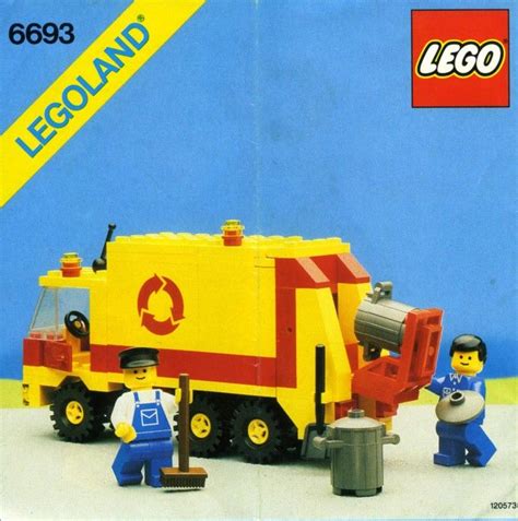 Buy truck lego instruction manuals and get the best deals at the lowest prices on ebay! 6693-1: Refuse Collection Truck | Free lego, Lego creations, Vintage lego