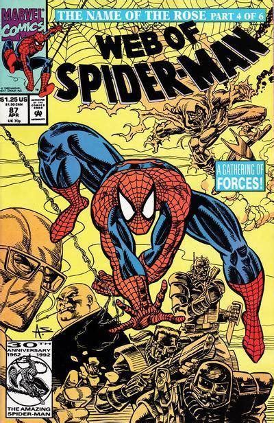 Web Of Spider Man 87 The Name Of The Rose Part 4 The Best Defense
