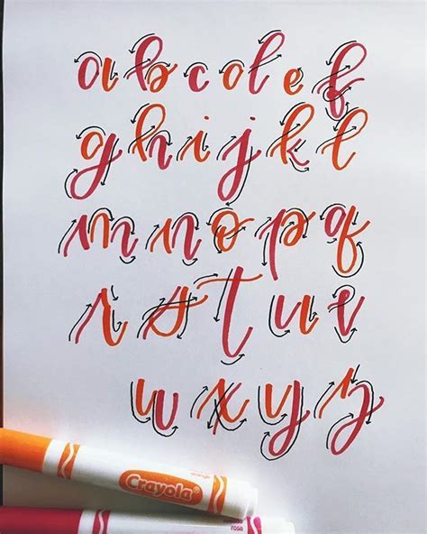 Create Letters With The Basic Strokes Lettering Alphabet Hand