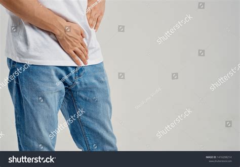 Male Pain Below Belt Health Problems Stock Photo 1416208214 Shutterstock