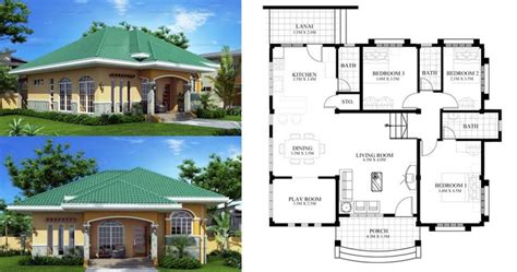 House designs and house plans philippines designer. Marcela Elevated Bungalow House Plan Php 2016026 1s Pin By ...