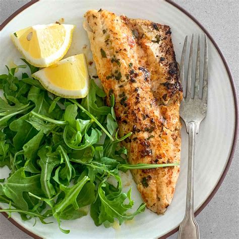 Grilled Sea Bass With Garlic Butter Recipe