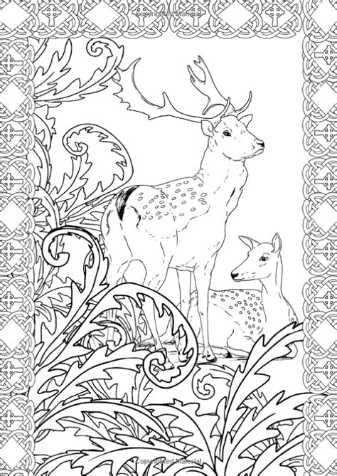 25 Christmas Woodland Animals Coloring Pages Pics Colorist