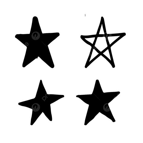Hand Drawn Star Svg