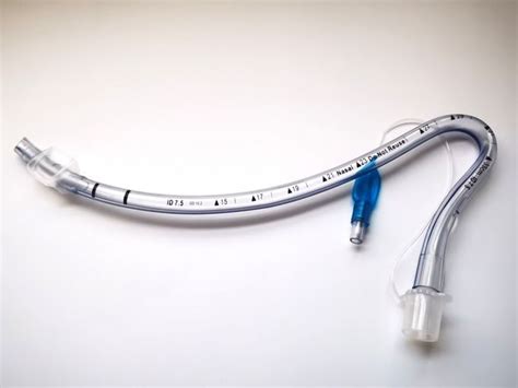 PVC Preformed Nasal Endotracheal Tube Intubation 7 5mm