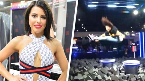 porn star adriana chechik says her injuries from her freak foam pit accident are far worse than