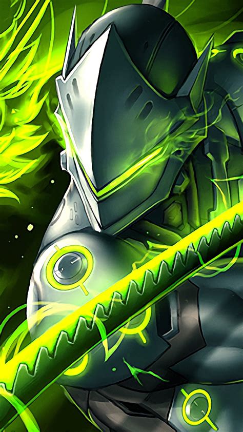 15 Overwatch Phone Wallpaper Genji Stylishnesiya