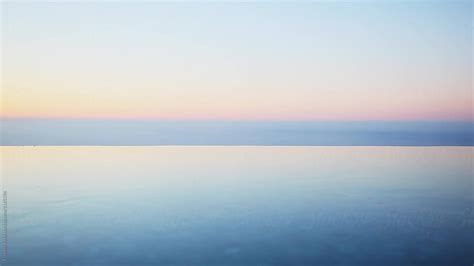 Infinity Pool Overlooking The Ocean In Mexico By Stocksy Contributor