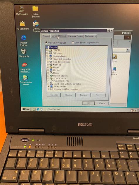 Συλλεκτικό Laptop Hp Omnibook Xe2 Windows 98 Hewlett Packard