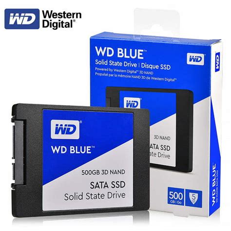 وحدة تخزين داخلية ويسترن ديجيتال Wd 500gb Sata Ssd Blue 25 Inche
