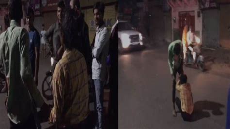 नशे में धुत युवती का बीच सड़क पर हंगामा सोशल मीडिया पर वीडियो वायरल जांच में जुटी पुलिस Lalluram