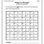 Function And Relation Worksheet
